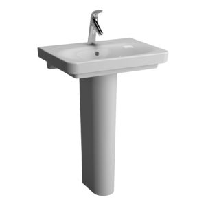 Lavatório consola 600 mm branco Vitra Nest