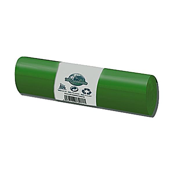 Sacos do lixo verde 100/120L 85x105cm 12mic carga 20kg 20un - Image 2