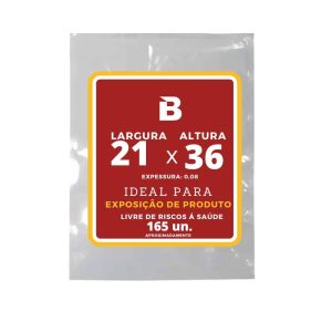 SACOS PLASTICOS PP TRANSPARENTE 21X36X0,08 1KG – ZPP
