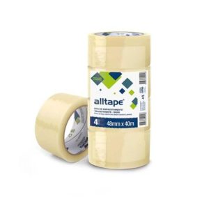 FITA ADESIVA 48MMX45M TRANSPARENTE UNIDADE – ALTAPE