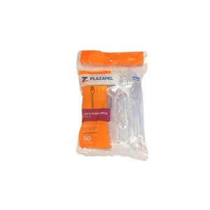 GARFO SOBREMESA CRISTAL COM 50 UNIDADES – PLAZAPEL