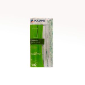 CANUDO SACHE BIODEGRADÁVEL 25MM PACOTE COM 100 UNIDADES – PLAZAPEL