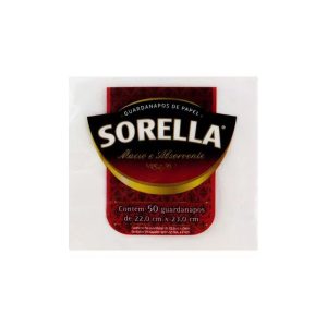 GUARDANAPO 22X23 COM 50 FOLHAS – SORELLA