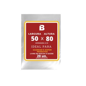 SACO PLASTICO 50X80X0,10 1KG – EMPLAV