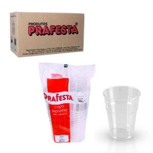 COPO PP 300ML SUPREMO CRISTAL CX COM 16X40 – PRAFESTA