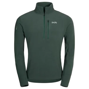 Auro Men's Fleece Zip Top — Dove Grey