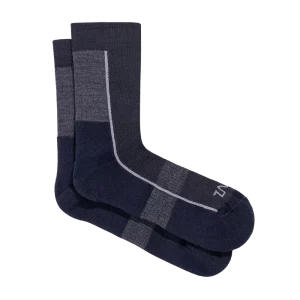 Hejma Merino Mid Socks — Dark Navy