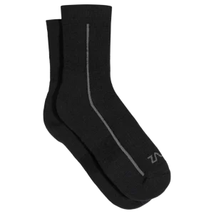Hejma Merino Mid Socks — Black