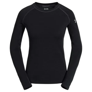 Hejma Women's Merino Longsleeve — Black