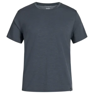 Kora Men's Merino T-shirt — Grey Navy