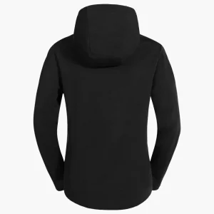 Kora Women's Merino Hoodie — Black