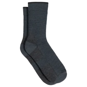 Kovri Merino High Socks — Grey Navy