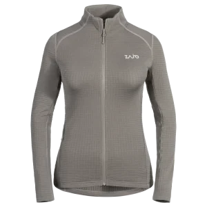 Kovri Women's Merino Grid Jacket — Taupe Beige