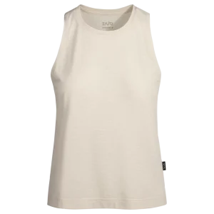 Plumo Women's Merino Light Tank-Top — Off White