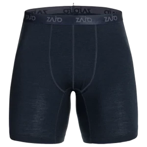 Senti Men's Merino Boxer Briefs Long — Dark Navy