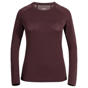 Senti Women's Merino Longsleeve — Decadent Red