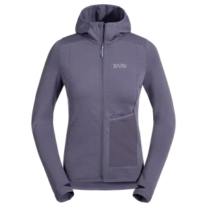 Spiro Women's Light Grid Fleece Jacket — Purple